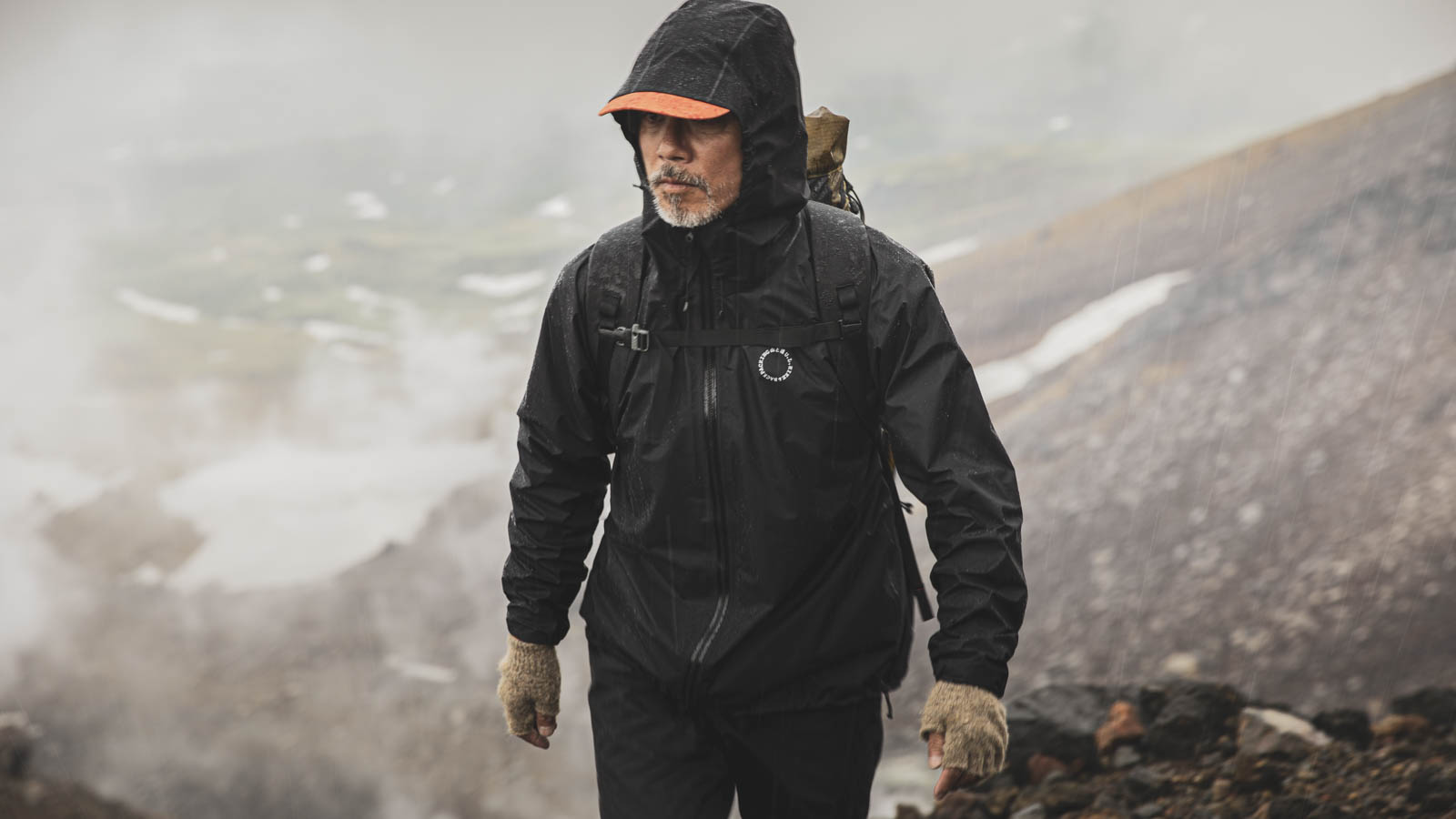 山と道 UL All-weather Jacket Lサイズ ブラック-