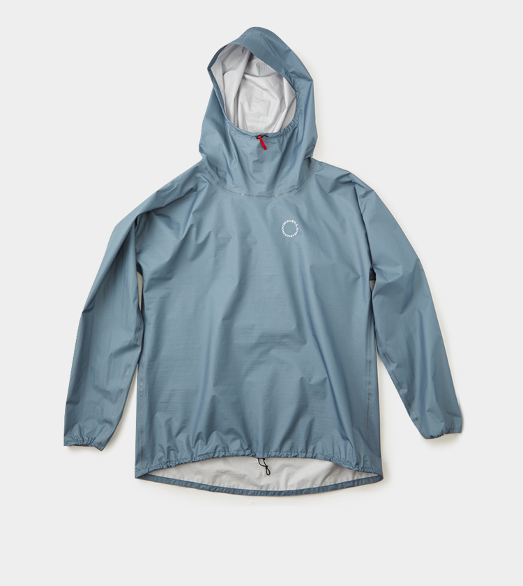 山と道 UL ALL-weather Jacket Blue Gray L アウトドア 登山用品