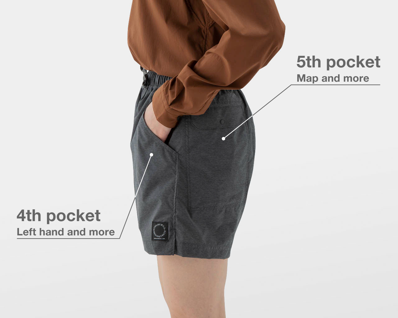 Light 5-Pocket Shorts 2022 | 山と道 U.L. HIKE & BACKPACKING