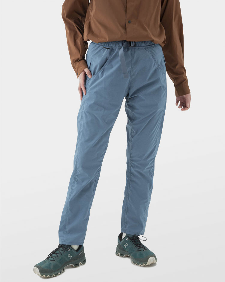 山と道 5-Pocket Pants Blue Gray women L - 登山用品