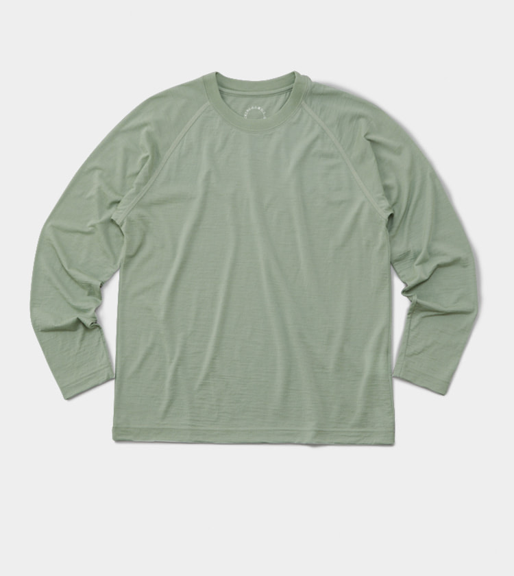 100% Merino LightLong Sleeve | 山と道 U.L. HIKE & BACKPACKING