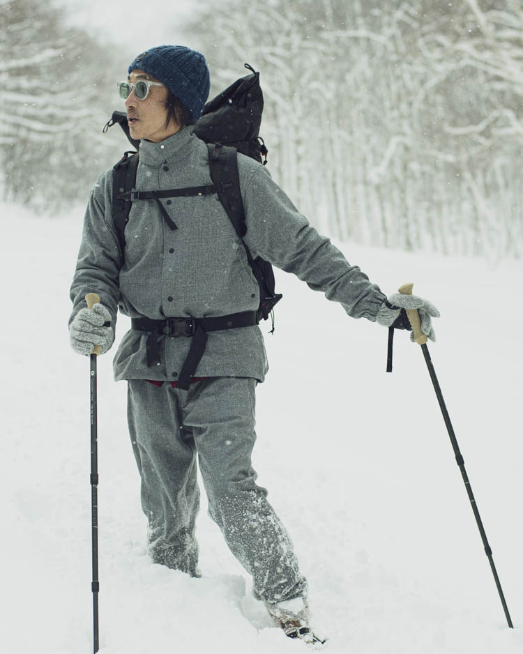 もう少し検討させていただきます山と道　メリノコーチジャケット　Charcoal Lサイズ