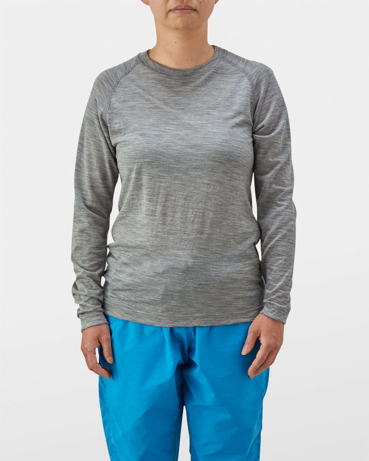 山と道 100% Merino Light Long Sleeve - 登山用品