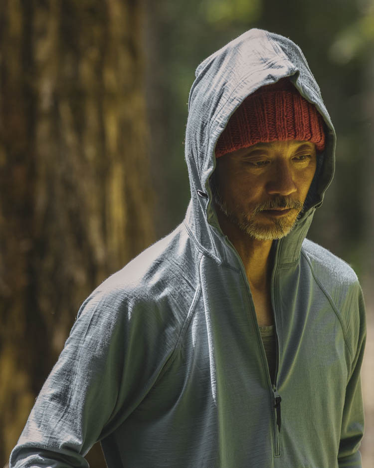 山と道 100% Merino Zip Hoody - アウトドア 山と道 100% Merino Zip Hoody - アウトドア