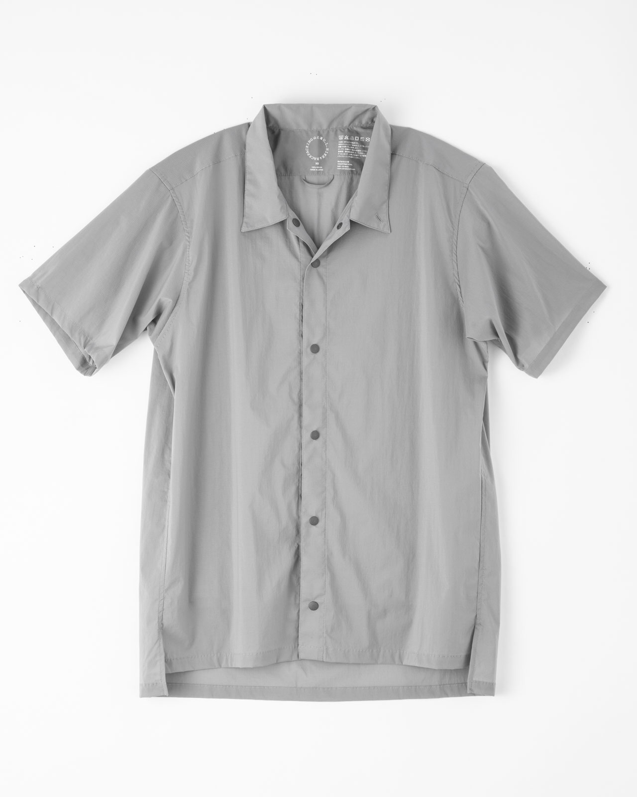 山と道 UL Short Sleeve Shirts Storm Gray S | www.kinderpartys.at