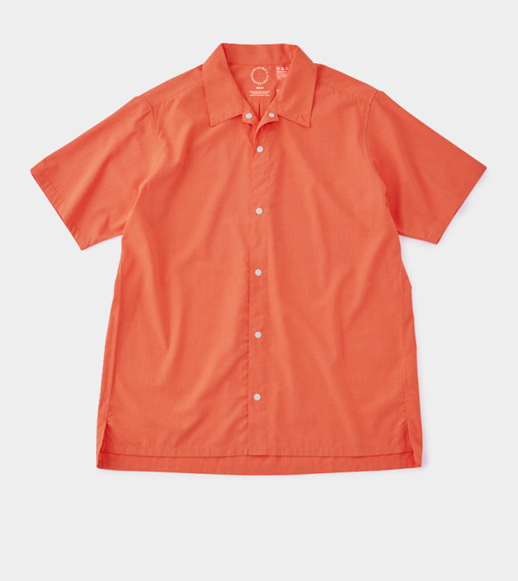 山と道　Bamboo Short Sleeve Shirt  Nomad シャツ トップス メンズ セール特価