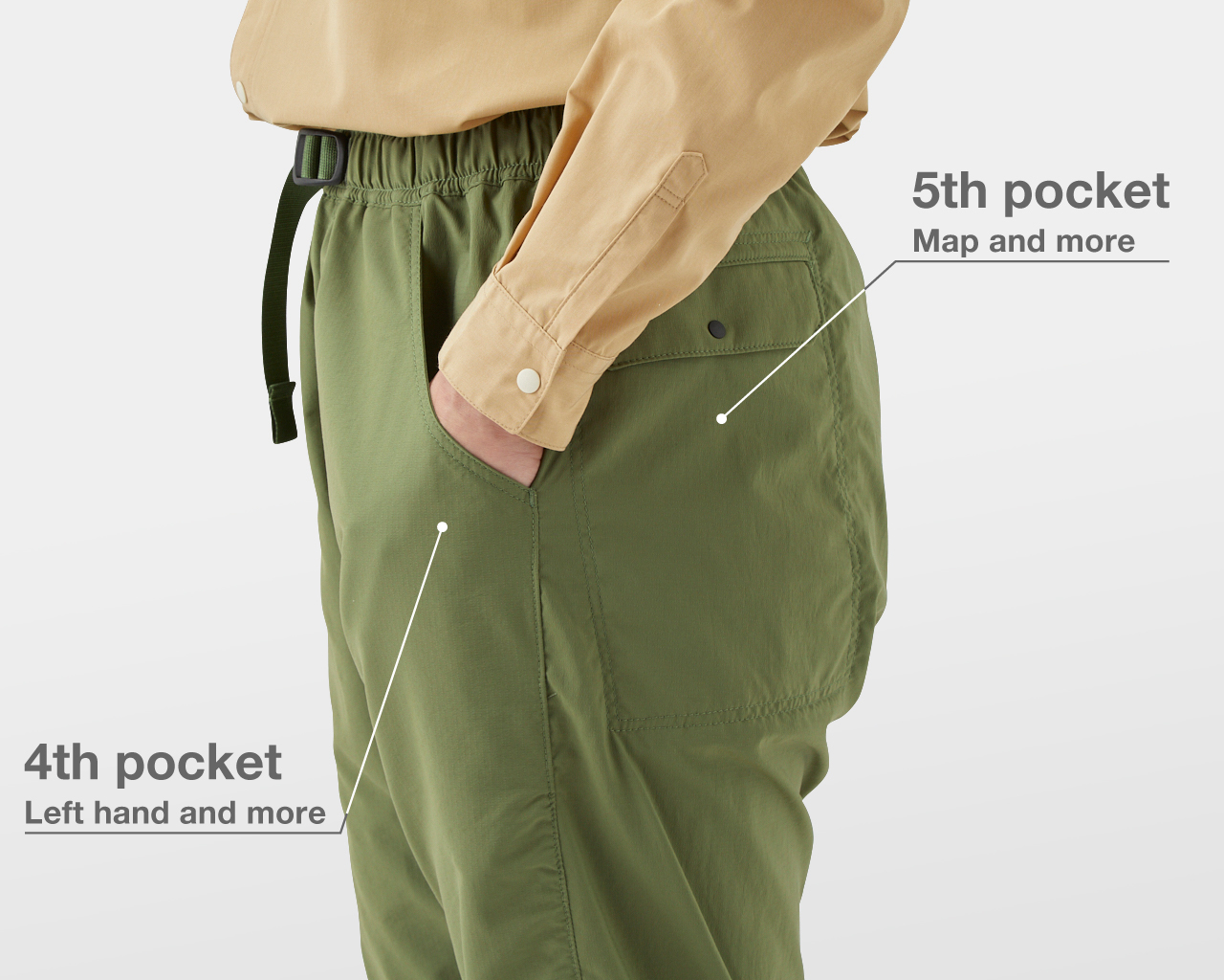 5-Pocket Pants  Yamatomichi U.L. HIKE & BACKPACKING