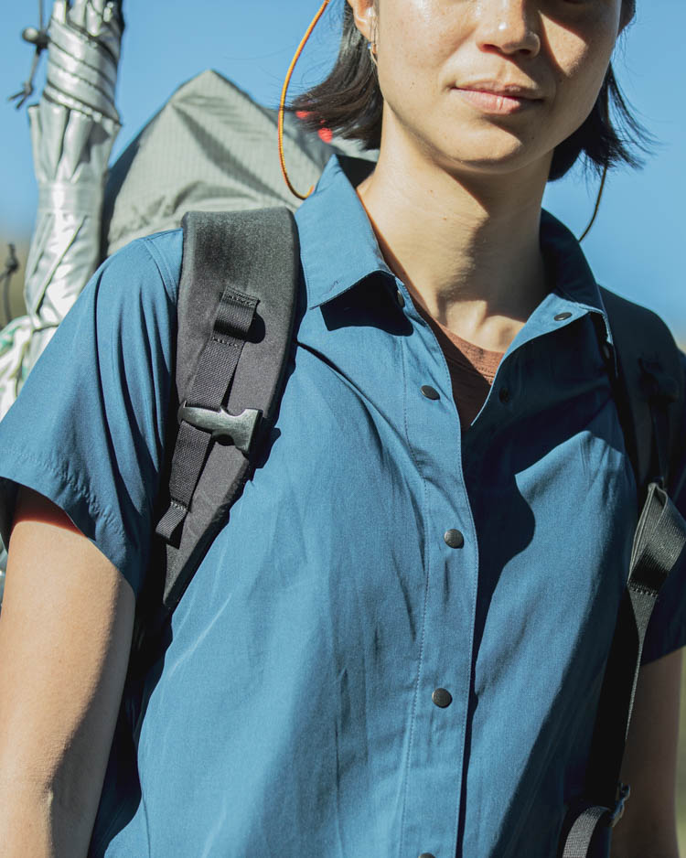 Bamboo Short Sleeve Shirt | 山と道 U.L. HIKE & BACKPACKING