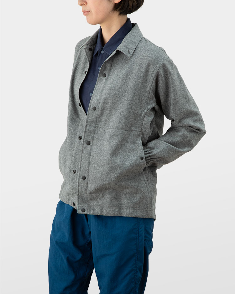 Merino Coach Jacket | 山と道 U.L. HIKE & BACKPACKING