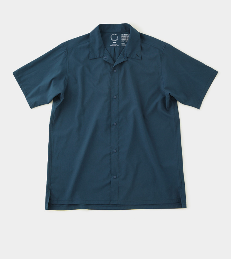 山と道 UL Shirt Blue Gray Ｌサイズ 2022 新品 minnade-ganbaro.jp